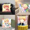 Tenma Tsukasa Cartoon Pillow Case Removable Washable Cushion Cover – All-Season Soft Linen