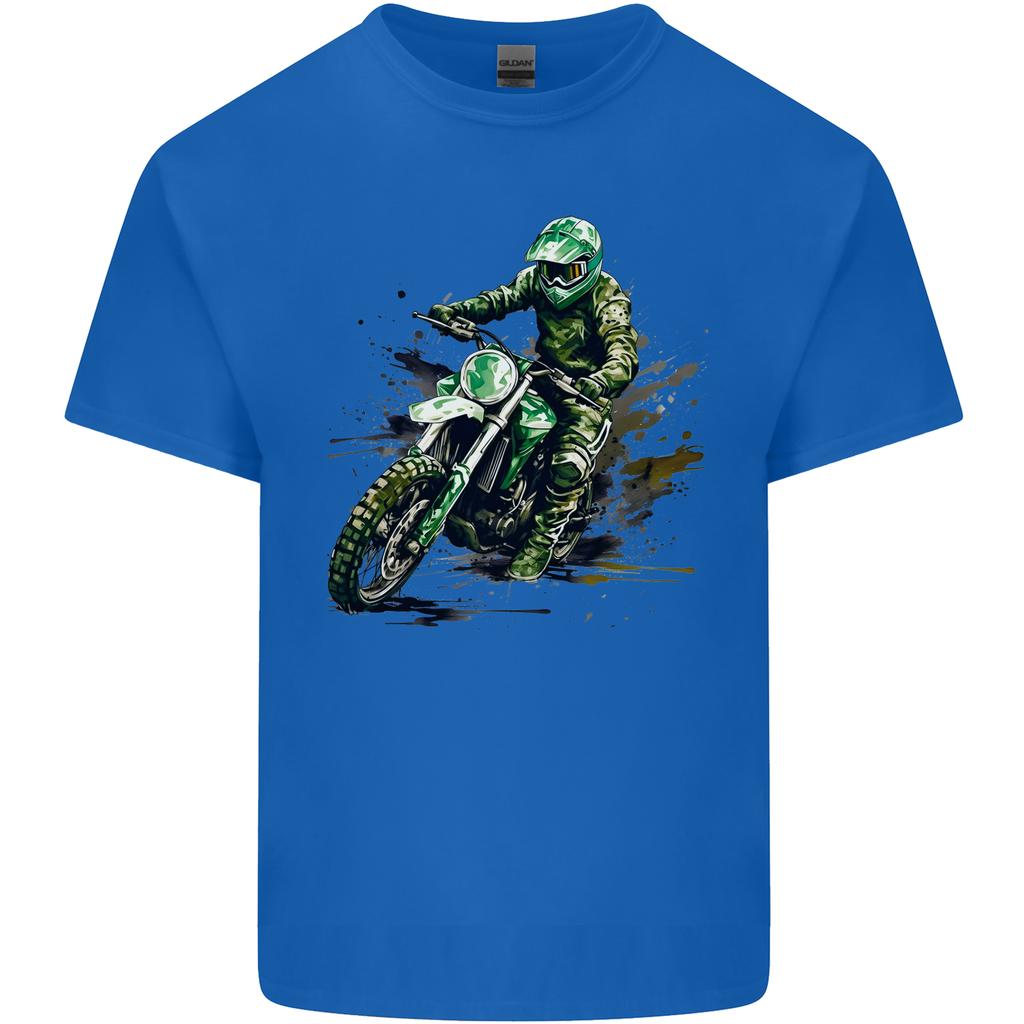 Graffiti Motorcross MotoX Motorbike Biker Unisexs Light Cotton TShirt