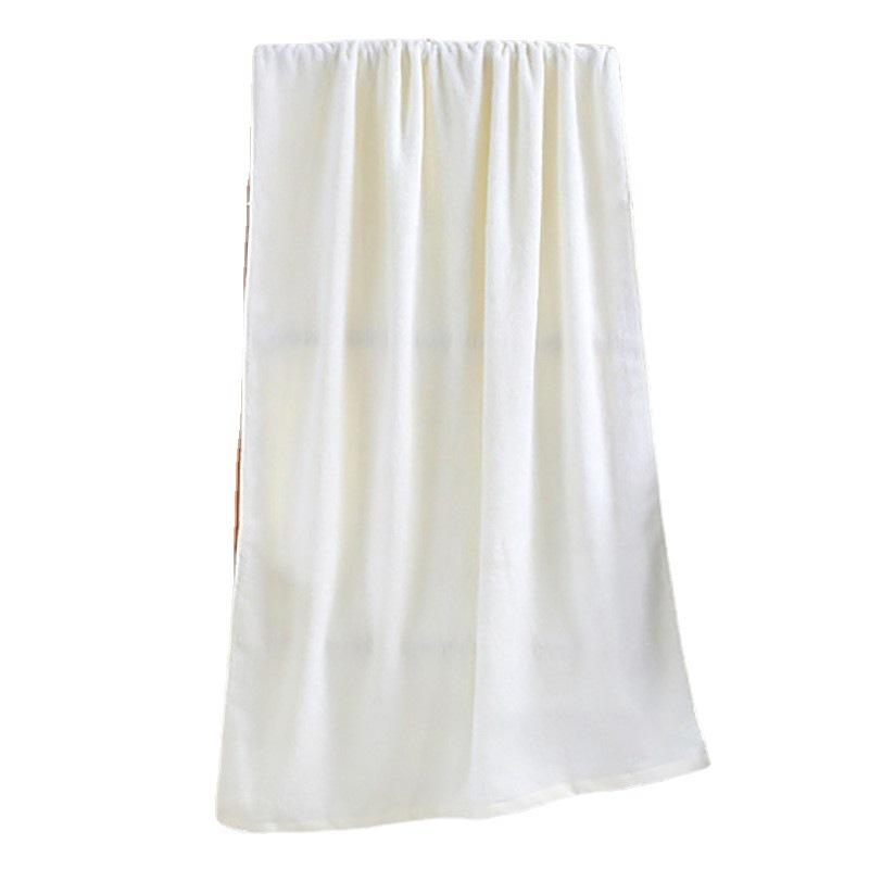 Towel worker bamboo fiber bath towel 260g medium towel small bath towel adult bathing does not lose hair dry body towel