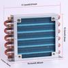 Condenser for Refrigerator Freezer Aluminum Fin Compact Small Air Cooled