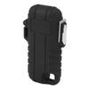 USB Rechargeable Lighter Windproof Dual Arc Lighter Waterproof Flameless Electric Lighter with Hanging Hole for Camping