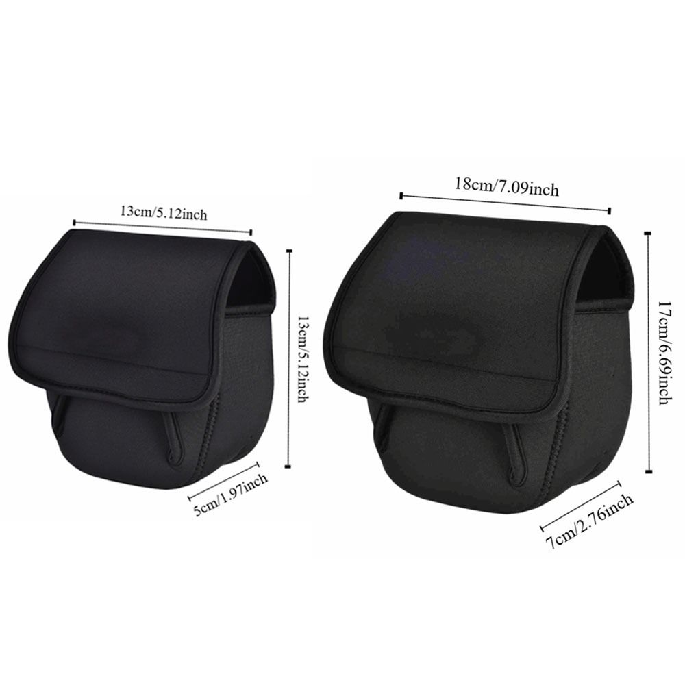 Waterproof Spinning Reel Cover Soft Fishing Protective Case Fishing Reel Cover  Outdoor Activities