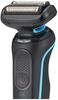 [New Close-fit Series 5] Braun Men's Electric Shaver 50-M1200s/Mint Blue with Edge Trimmer [Amazon.co.jp Exclusive]