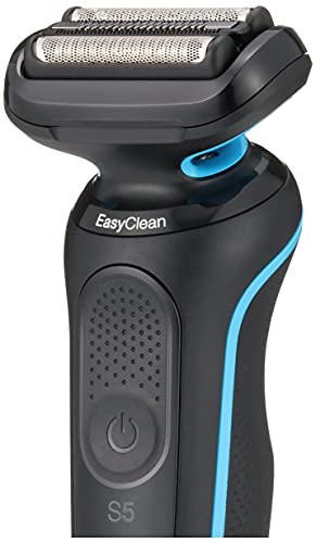 [New Close-fit Series 5] Braun Men's Electric Shaver 50-M1200s/Mint Blue with Edge Trimmer [Amazon.co.jp Exclusive]