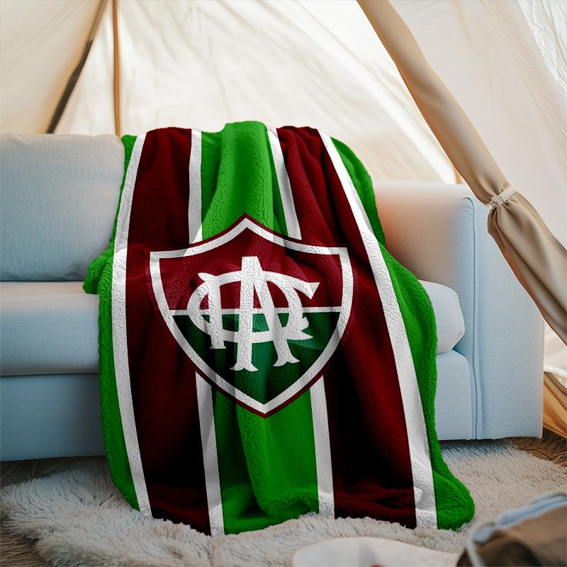 1PC América Futebol Club Printed Soft Flannel Blanket Throw for Adult Bedroom Living Room Sofa Camping Travel Fan gifts Christmas Gifts