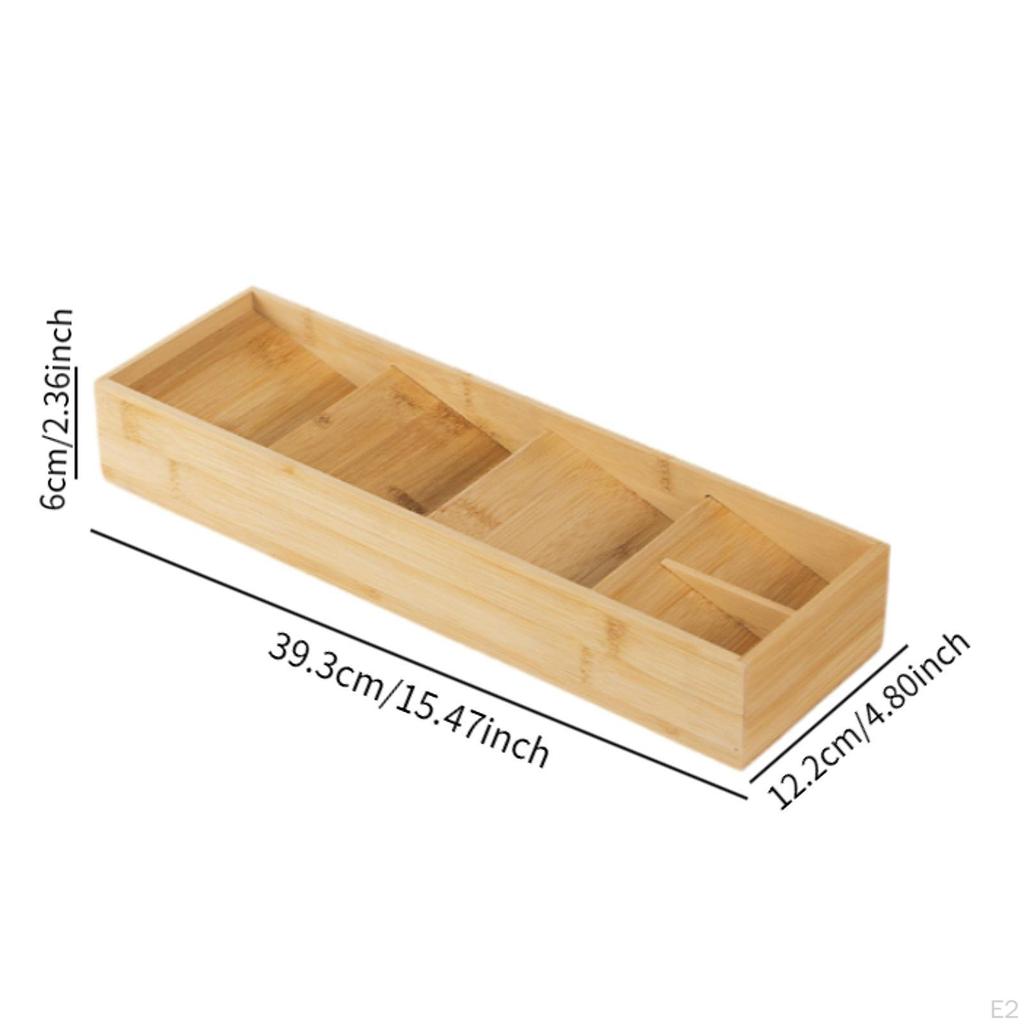 Bambusový box pro uložení nožů a vidliček