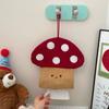 Cute Hanging Tissue Bag Cloth Tissue Cover Practical Mushroom Tissue Box Dining Table
