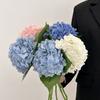 1Pcs Artificial Hydrangea Flowers Real Touch Artificial Hydrangea Branches Decoration Wedding Bouquet Flower Arrangement