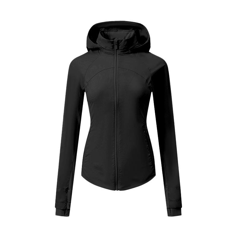 Beliebte Outdoor-Sportarten Sonnenschutz Leichte Eis Yoga Jacke