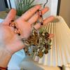 Luxury Rhinestones Pendant Necklace Beaded Collarbone Chain Women  Party