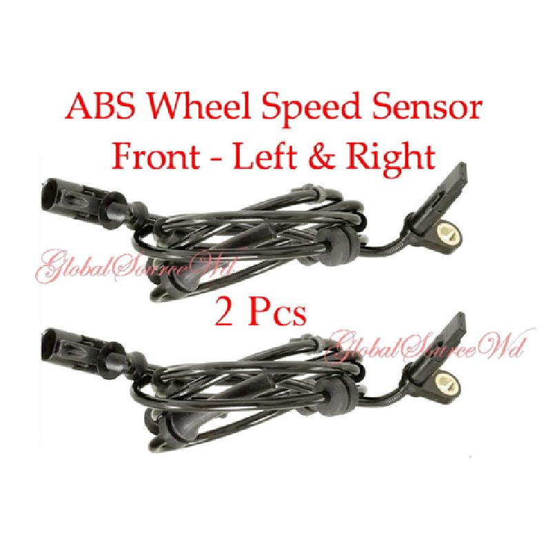 2 ABS Wheel Speed Sensor Front Left & Right Fits: Infinit M35 M45