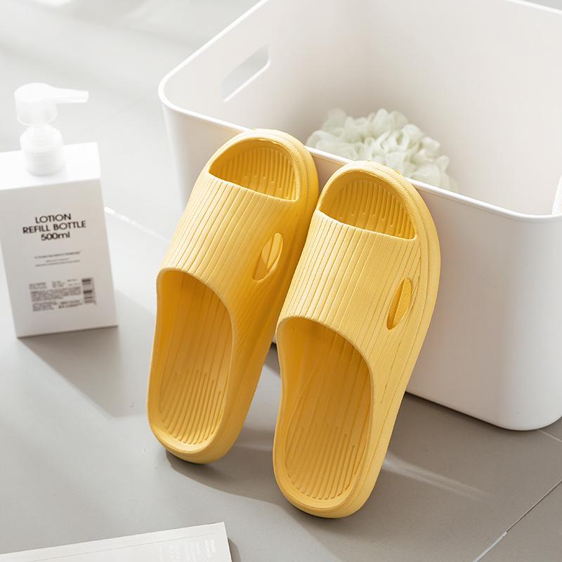 Slippers women's summer home bathroom bath couple thick bottom home men's sandals summer wear