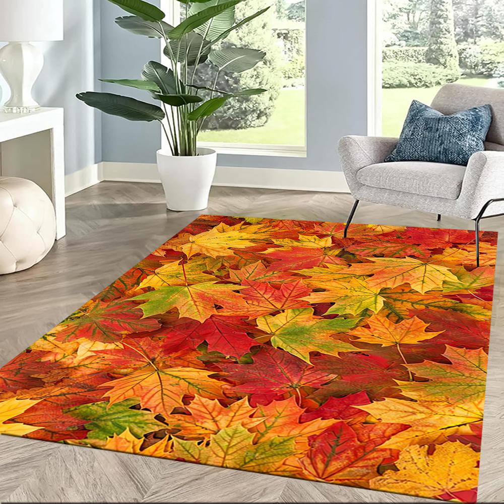 Tropical Floral Paradise Floor Mats for Living Room, Bedroom and Room Decoration Are Suitable for Gifts.