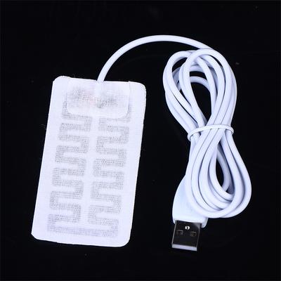 1 sztuka Termiczne Elektryczne USB Rękawice Grzałka Podgrzewane Rękawice Tkanina z Włókna Węglowego Rękawice Narciarskie Zimowa Folia Grzewcza Podkładka
