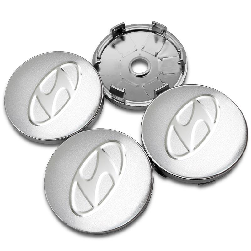 4 ks 56mm 60mm 65mm Středová krytka náboje kola auta Pro Hyundai Accent Elantra Veloster Getz Tucson i20 Krytky ráfku Samolepky Příslušenství