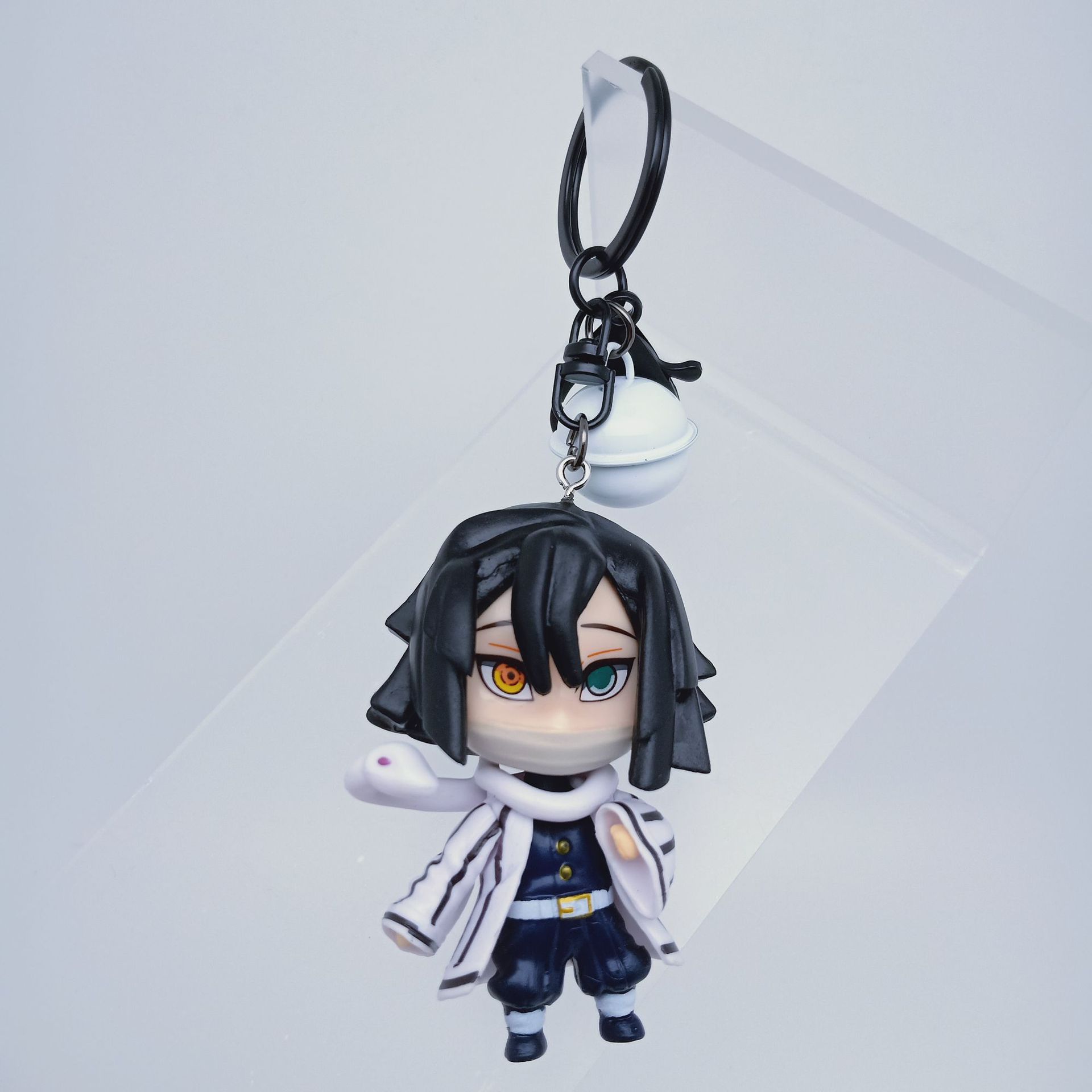 

Demon Slayer PVC Keychain Cute Anime Figure Charm Bag Accessory Cosplay Gift Kimetsu no Yaiba белый