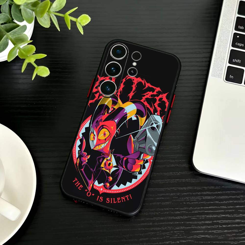

S-Helluva Boss Phone Case For Samsung S26,S25,S24,S23,S22,S21,S20,Plus,Fe,Lite,Others Black Cover Samsung S20plus5G