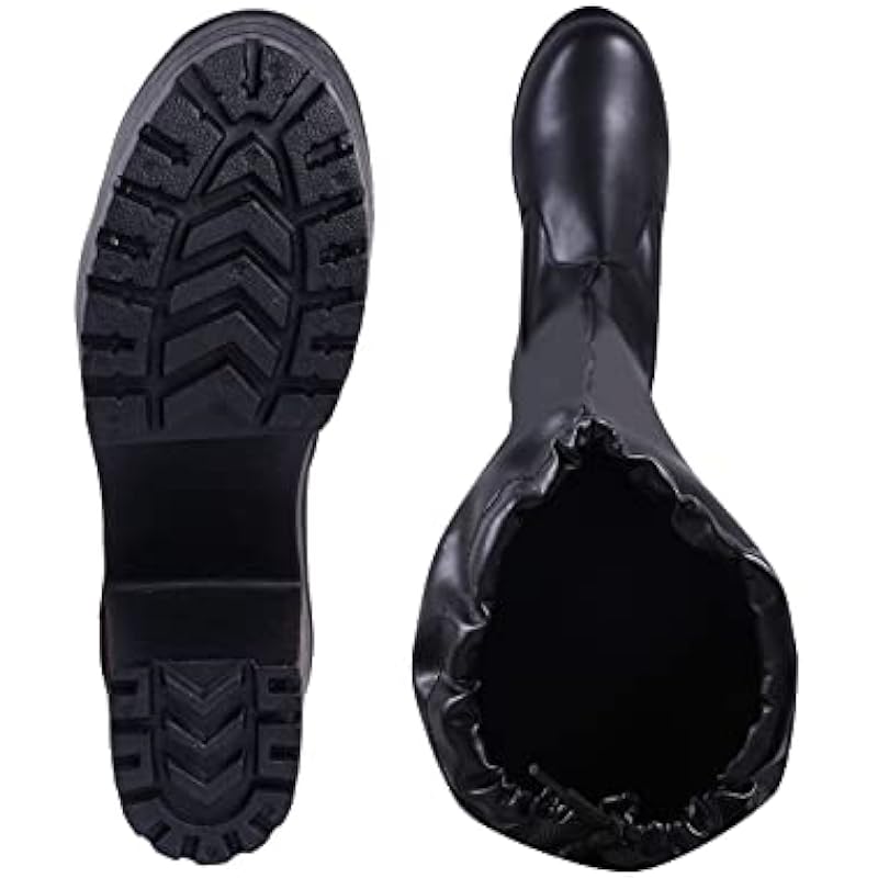 Shoetopia Women s Flat Boots-EU39 /UK6 6 UK чёрный