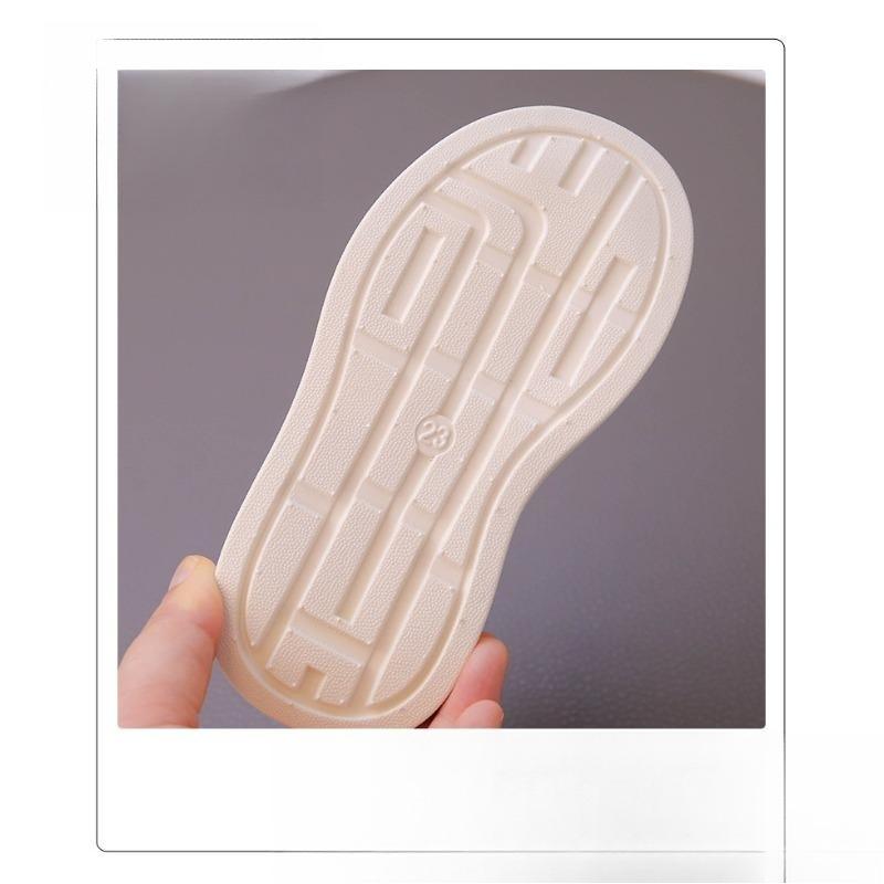 Mädchen Canvas-Schuhe Frühling und Herbst Neu Baby Schule Kleine Weiße Schuhe Jungen Sport Freizeitschuhe Rutschfeste Babyschuhe