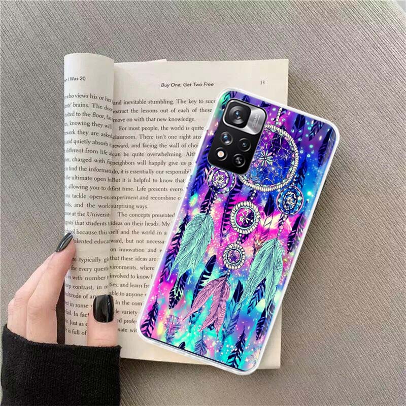 

Advanced Rainbow Dream Catcher Phone Case For Xiaomi Redmi Note 14 Pro 12 Plus 12S 10 11 Pro 4G 5G 9T 9S 8T 10S 11T 11S 11E 9 8 Note 12 Pro Plus