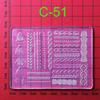 Silicone Nail Art Handicrafts Moulds DIY Nail Tools Accessories Nail Carving Molds Silicone Material for Nail Decoration