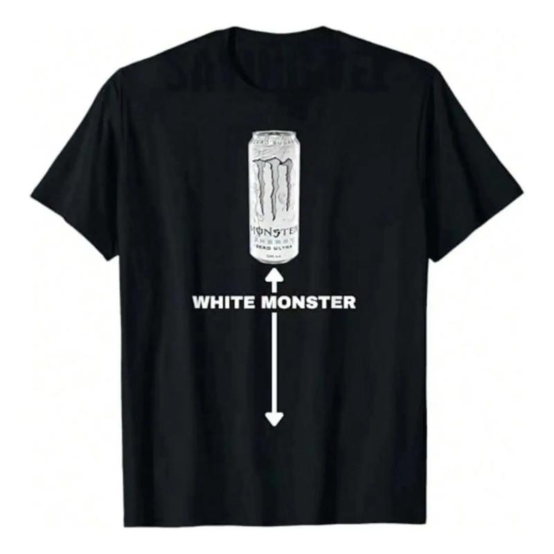 Camiseta White Monster Funny Joke Friends, Divertida, Divert S разноцветный