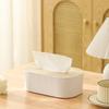 1Pc Nordic Simplicity Style Tissue Box With Wooden Cover Home Living Room Desktop Napkin Box Bathroom Toilet Tissue Box
