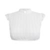 Women's Traditional Bavarian Style Crop Top Blouse Sleeveless Lace Knit High Neck Oktoberfest Shirt