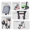 Foldable Home Stair Climber Stepper: Multi-Function Fitness Twist Waist Machine
