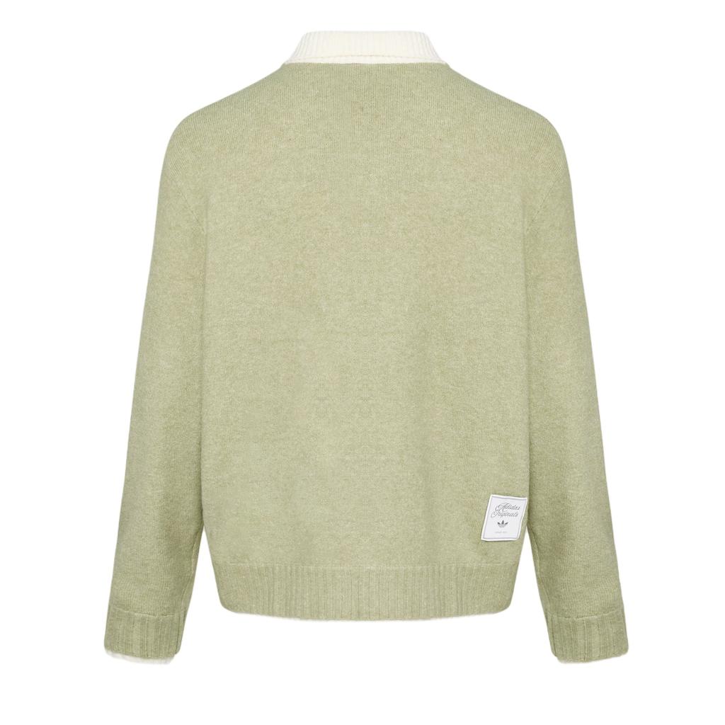 adidas Originals DLXC Relaxed Spalle Cadenti Casual Vestibilità Larga Manica Lunga Maglione a Maglia Maglione Unisex KU8908
