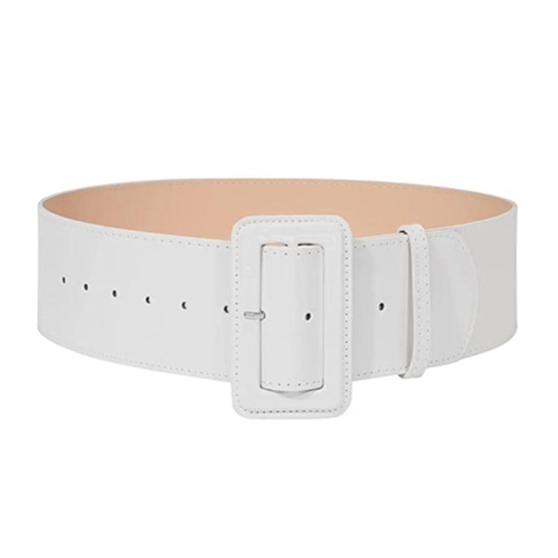 Large Ceinture Élastique Décorative Corset pour Femmes Ajustable Tissu Amincissant pour Tenue Pull Robe