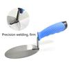 Stainless Steel Mud Boards Trowel Set for Bricklaying & Plastering with Ergonomic Handle Easy Cleaning Smoothing Mortar