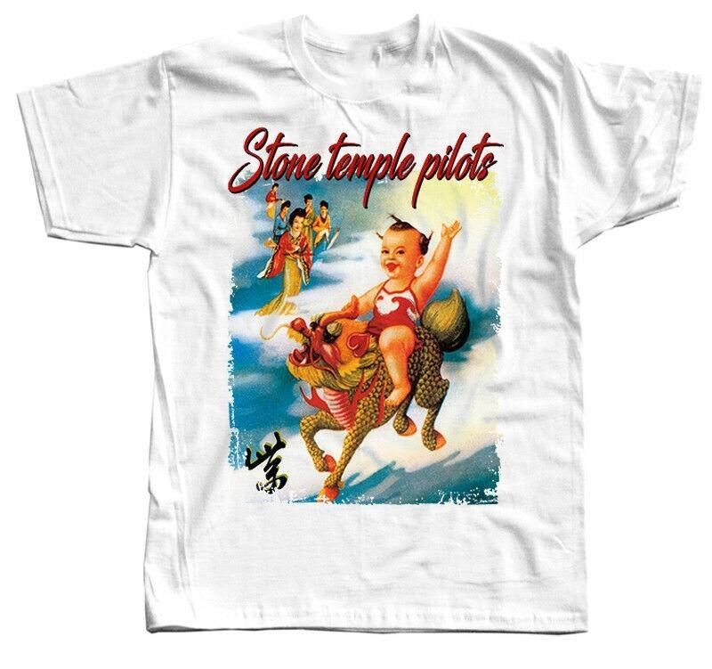 Stone Temple Pilots Purple 1994 Tour Cotton White Unisex S-234Xl T-shirt BL494 Unisex T-Shirt M