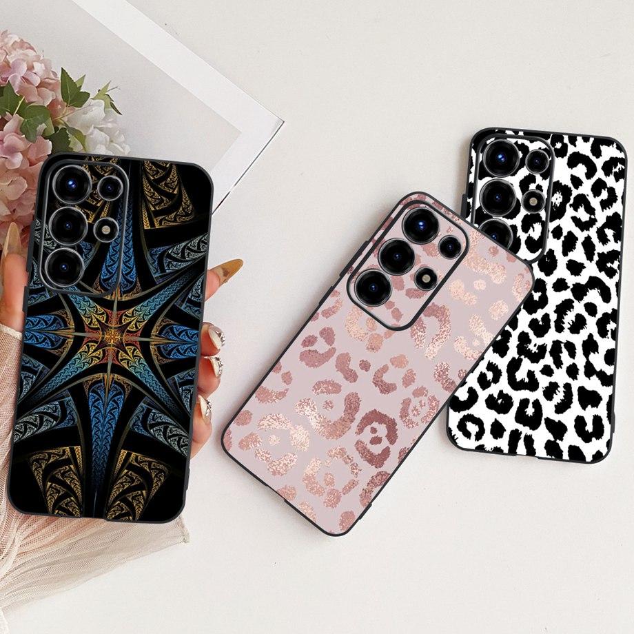 For Itel S26 Ultra Super 26 Ultra 26Ultra Phone Case Soft Black Silicone Cover Butterfly Dragon Cat Floral Painting Bumper Funda
