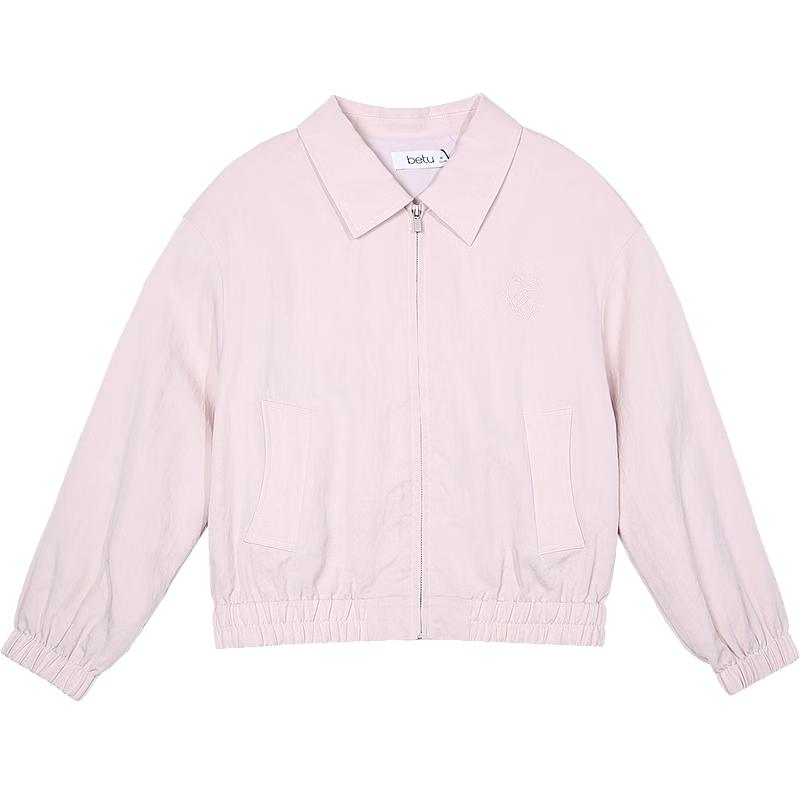 Женская короткая куртка-харрингтон из лиоцелла BETU, осень 2025 L