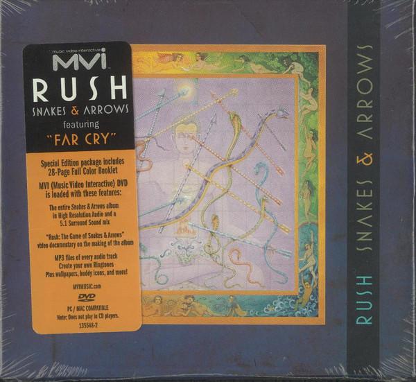 DVD RUSH - Snakes & Arrows 1355482 Atlantic 2007 US Rock Used