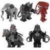 Weltraumkrieg Kinder Anime Figur Helden Bausteine Kinder Geschenk Montagespielzeug Modell Mini Film Charaktere Figur Steine
