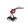 ATVs UTV SXS Motorcycle Turn Signal Kit With Horn, Thumb Switch And LED Indicators Lights Suitable For Street Legal Use