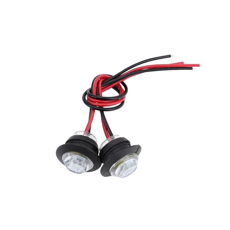 ATVs UTV SXS Motorcycle Turn Signal Kit With Horn, Thumb Switch And LED Indicators Lights Suitable For Street Legal Use