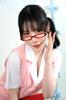 Be With Office Lady Secretary Uniform Cosplay Costume for Women Pink Size M
