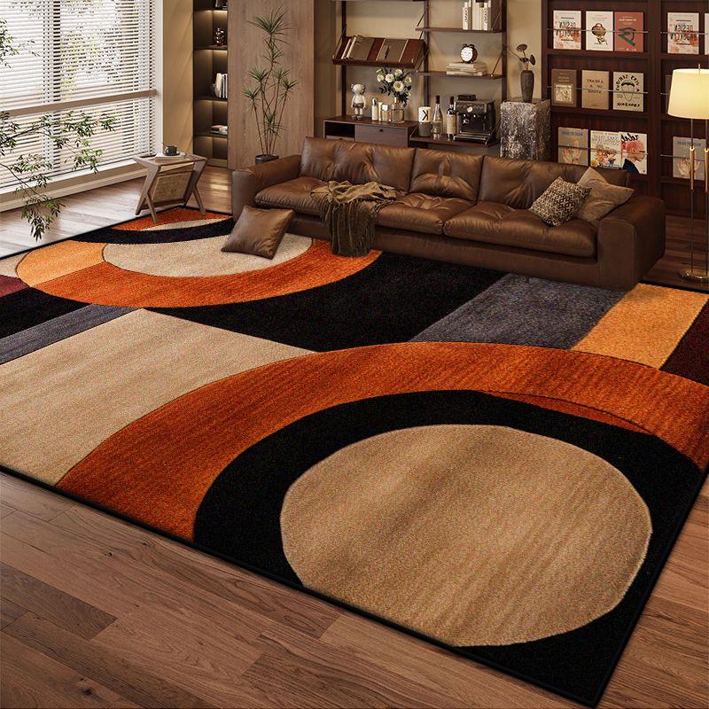 Living Room Carpet Modern Light Luxury Decoration Sofa Large Area Rug Home Bedroom Bedside Soft Floor Mat Non-slip Customizable