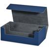 Card Storage Box Holds 1200+ Sleeved Cards Strong Magnetic PU Leather Deck Case for TCG Collectors
