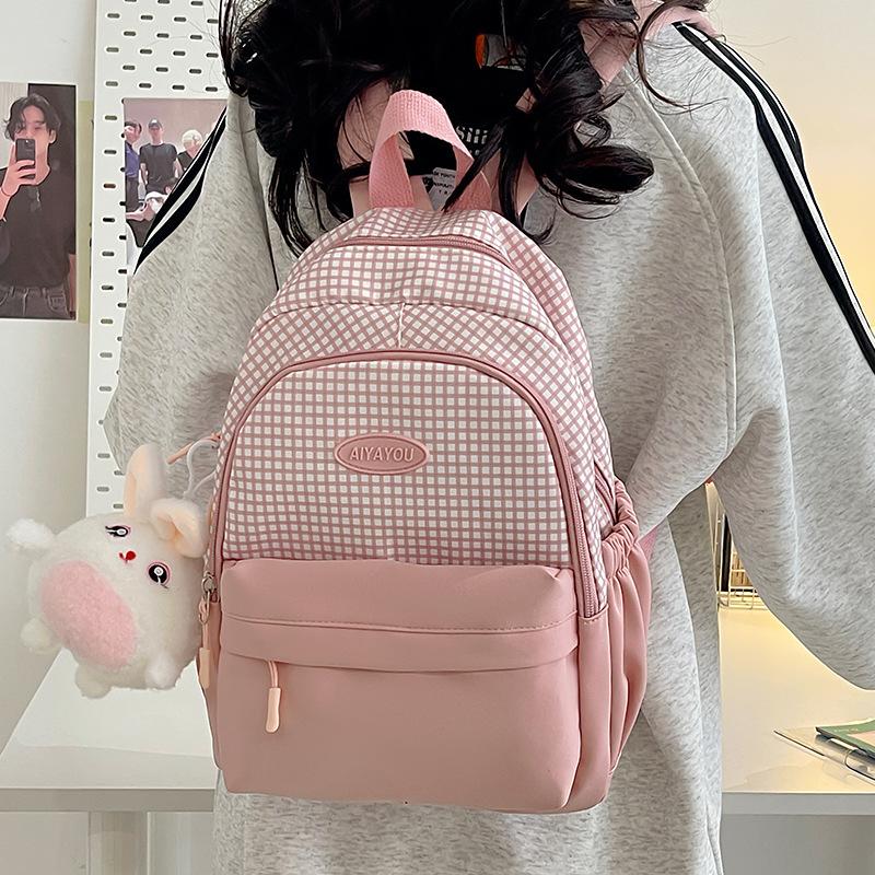 Schoolbag mini backpack ins niche Japanese and Korean version of primary school students schoolbag printed small backpack 1011 new travel bag