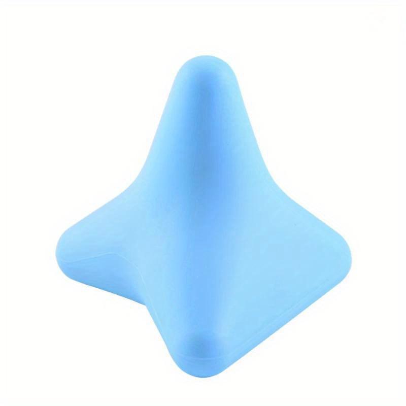 Silicone Massage Cone Triangular Relax Apparatus Ball Psoas Muscle Release Thoracic Spine Back Neck Scapula Foot Yoga Apparatus