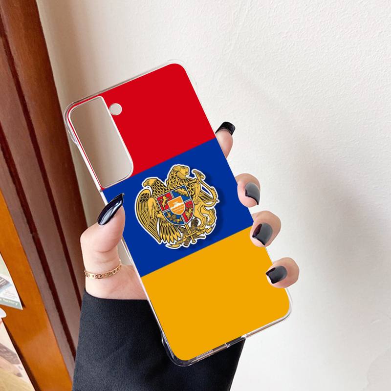 MaiYaCa Custodia per Telefono Bandiera Armena Armenia per Samsung S21 A10 per Redmi Note 7 9 per Huawei P30Pro Honor 8X 10i cover