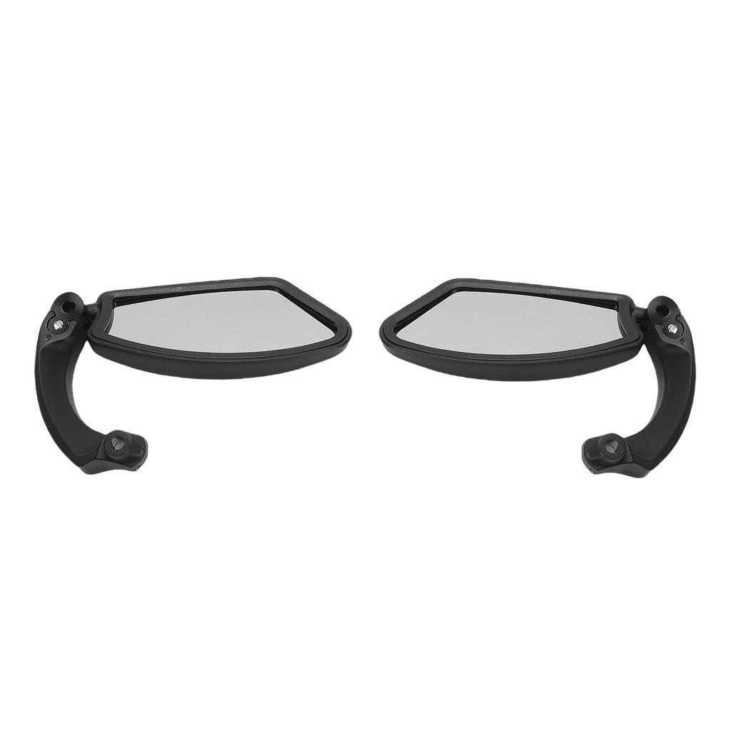   Stainless Steel Cycling Rearview Mirror, Foldable Ajustable Rotatable Safe Bike Mirror With ABS Design For  s, Mountain Bikes, Electric Scoote