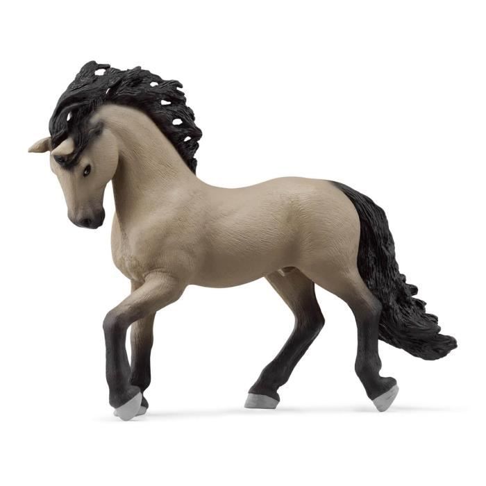 Figurine - Schleich - Etalon Pur-sang Anglais - Gris - Horse Club - Enfant