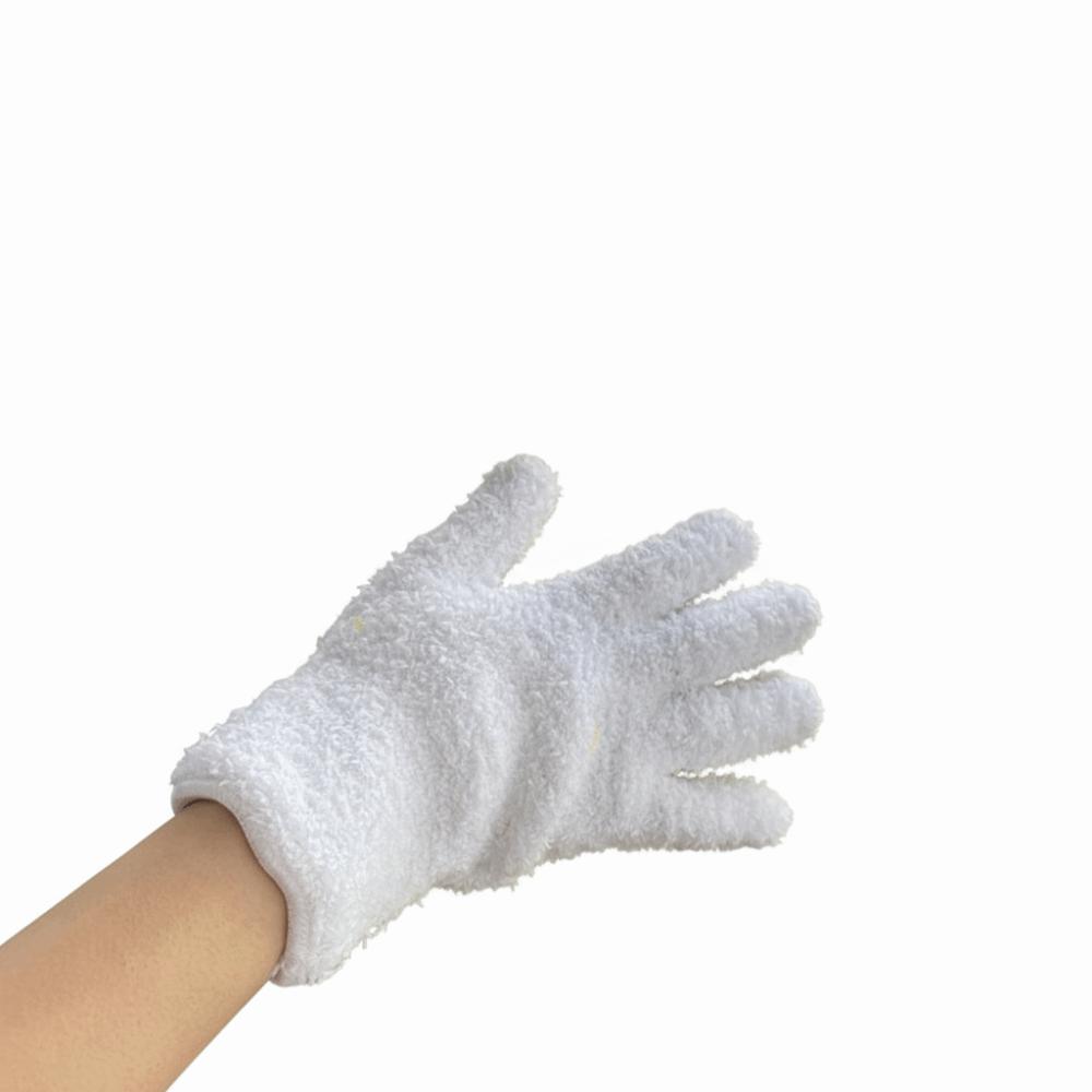 

1 Pair Absorbent Dust Removal Gloves Super Soft Household Gloves Furniture Care Style 5