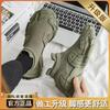 Ultra-light summer and autumn breathable mesh shoes niche design socks mouth shoes sports and leisure trendy shoes