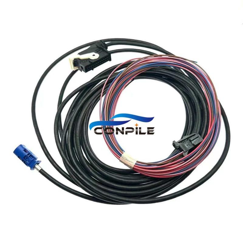 RCD510 RNS510 RNS315 for JETTA MK6 RGB Rear View Reversing Camera Harness Cable Wire
